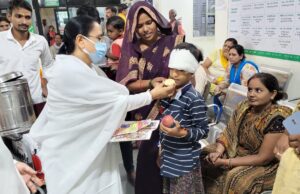 ब्रह्माकुमारी बहनों ने रक्षाबंधन का पावन पर्व उत्साह पूर्वक मनाया