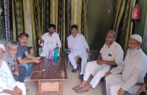 आगामी चेहल्लुम एवं स्वतन्त्रता दिवस पर हुई बैठक