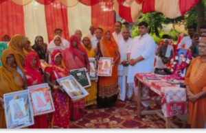 निराश्रित विधवाओं व गरीबों की मदद करना ईश्वर सेवा समान : एसके मिश्रा