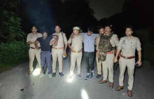 पुलिस मुठभेड़ मे 25 हजार के इनामिया अंतर्जनपदीय वाछिंत अभियुक्त को किया गिरफ्तार