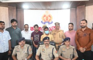 पुलिस व स्वाट संयुक्त टीम ने 14 वर्षीय नाबालिग लडकी की दुष्कर्म के बाद हत्या करने वाले अभियुक्त गिरफ्तार