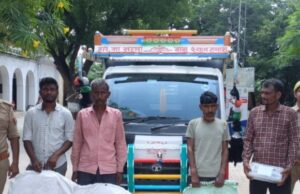 बिजली के पोल से तार चोरी करने वाले 4 अभियुक्त 12 घंटे मे गिरफ्तार