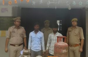 चोरी की घटनाओं को करने वाले दो अभियुक्तों को किया गिरफ्तार