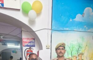 थाना देवबन्द, सहारनपुर पुलिस द्वारा 1 NBW वारण्टी अभियुक्त गिरफ्तार