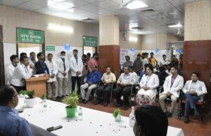 चोट क्लिनिक ओपीडी का शुभारंभ,20 से अधिक मरीजों का किया गया परीक्षण:कुलपति अजय सिंह