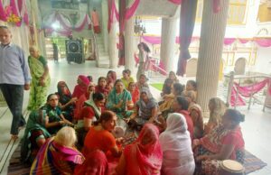 सिद्धपीठ ठड़ेश्वरी मन्दिर में श्रीकृष्ण जी छठी पर्व धूमधाम से मनाया गया