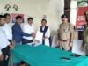 विद्युत विभाग से जुडी समस्याओं को लेकर वकीलों ने तहसीलदार को सौपा ज्ञापन