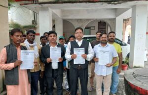 आप नेताओं ने एनपीपी पर सार्वजनिक संपत्ति पर कब्जा कराने का लगाया आरोप, दी चेतावनी