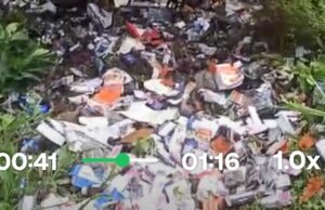 हाईवे पर मिला दवाओं का जखीरा, मचा हड़कंप