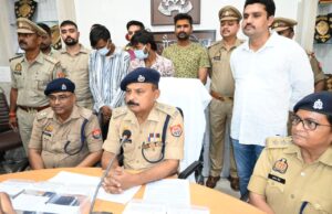 चोरी लूट के माल, बाइक,अवैध तमंचा सहित दो अभियुक्त को भेजा गया जेल