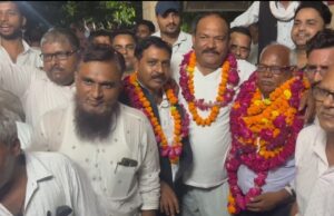 माडल बार एसोसिएशन के हुए चुनाव मे राजेंद्र सिंह अध्यक्ष मलखान यादव बने महामंत्री