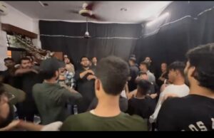 पूर्व पीसीएस अधिकारी नूह रिज़वी के आवास पर हुई मजलिस