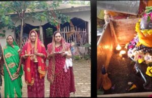 लगातार 22 वें दिन किया गया रुद्राभिषेक पूजन