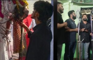 इमामबाड़ा सफदर अली बेग में शब्बेदारी में रात भर अन्जुमनों ने पढ़ें नौहे