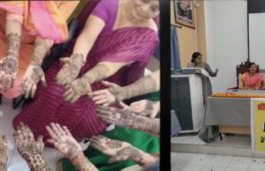 भारतेंदु कल्चरल क्लब के तत्वाधान में मेहंदी प्रतियोगिता का हुआ आयोजन