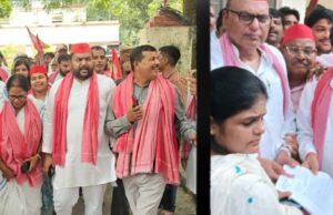 सपा का हल्ला बोल सरकार की जनविरोधी नीतियों को लेकर तीनों तहसीलों में किया प्रदर्शन