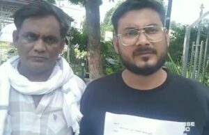 युवक ने दरोगा पर लगाया गंभीर आरोप, कप्तान के दर पर जाकर लगाई न्याय की गुहार