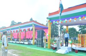 पारीछा तापीय विद्युत परियोजना परिसर मे धूम धाम से मनाया गया स्वतंत्रता दिवस