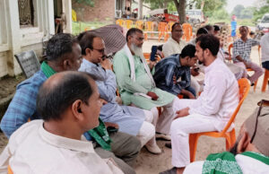 दो सगे भाइयों की हत्या पर मुंगराबादशाहपुर पहुँचा प्डप्ड प्रतिनिधिमंडल