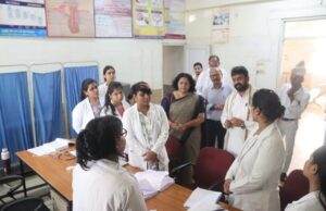 आयुष मंत्री ने की औचक निरीक्षण, तल्ख रहे तेवर