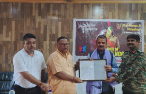 संस्थापक दिवस पर दुर्गा जी विद्यालय को मिली एनसीसी की सौगात