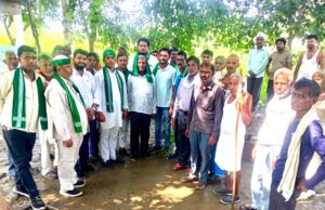 किसान यूनियन ने किया बाढ़ प्रभावित क्षेत्रों का दौरा