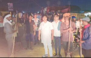 स्वच्छता की कमान चेयरमैन ने खुद संभाली, देर रात तक चला विशेष अभियान