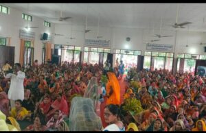संत निरंकारी सत्संग भवन कुशीनगर में विशाल जोनल स्तरीय निरंकारी महिला समागम का आयोजन किया गया