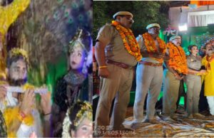 दुनिया का सेठ खाटू नरेश’ पर थिरके पूर्व ब्लॉक प्रमुख, झूमा पंडाल,
