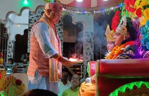 मऊआइमा की श्रीराम बारात में नजर आई अवधपुरी की छवि