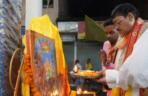 श्रीरामलीलाःराम वन गमन पर भावुक हुए श्रद्धालु