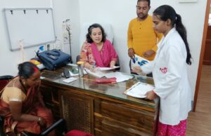 कल्याण हॉस्पिटल में निःशुल्क चर्मरोग कैंप का आयोजन सम्पन्न