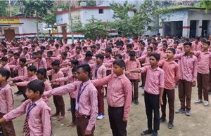 हमारा विद्यालय हमारा स्वाभिमान: शिक्षक व छात्रों ने लिया संकल्प