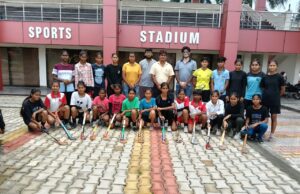 मण्डल स्तरीय पं0दीन दयाल सीनियर महिला हॉकी चयन/ट्रायल हुआ सम्पन्न