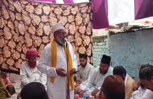 आला हज़रत गली में सजाई गई ईदे मिलादुन्नबी कि महफ़िल