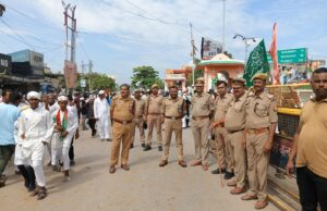 कड़ी सुरक्षा व्यवस्था के बीच ईद मीलादुन्नबी का पर्व शांतिपूर्ण ढंग से हुआ सम्पन्न