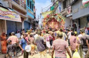 हजारीलाल फाटक के गणेश महोत्सव का हुआ समापन