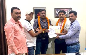 मध्यप्रदेश में भारतीय पत्रकार एसोसिएशन के जिलाध्यक्ष बने विकास सिंह