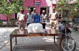 3 अभियुक्तों के पास से पुलिस ने 10 किलो 230 ग्राम नाजायज गांजा किया बरामदहसनैन हाशमी