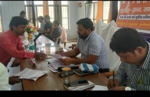 एसडीएम की अध्यक्षता में सम्पन्न हुआ सम्पूर्ण समाधान दिवस