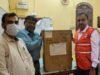 टीबी अस्पताल में इंडियन रेडक्रास सोसाइटी ने दिया ऑक्सीजन कंसंट्रेटर मशीन