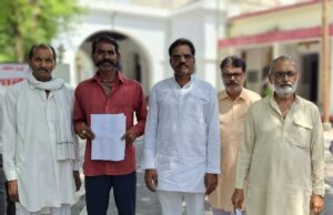 गिरथान गांव में ठप हुई पानी की सप्लाई, जिलाधिकारी को सौंपा ज्ञापन