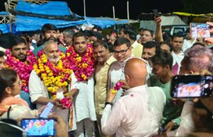जेल से रिहाई पर कांग्रेस नेताओं का भव्य स्वागत, कार्यकर्ताओं में दिखा उत्साह