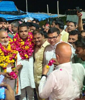 जेल से रिहाई पर कांग्रेस नेताओं का भव्य स्वागत, कार्यकर्ताओं में दिखा उत्साह