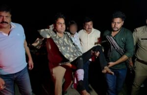 किसान की हत्या का आरोपी पुलिस मुठभेड़ में गिरफ्तार