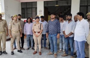 जुआ माफियाओं को पुलिस ने दबोचा