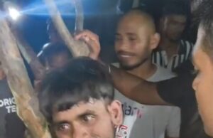 बाग में आधी रात ग्रामीणों ने संदिग्ध युवक को दबोचा, छानबीन में जुटी पुलिस