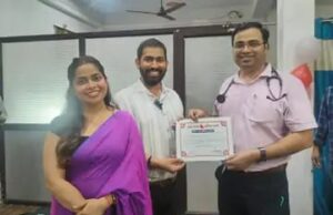 प्रधानमंत्री नरेन्द्र मोदी के जन्मदिन पर लगा रक्तदान शिविर