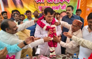 मां ज्वाला देवी धाम के विकास व सौंदर्यीकरण हेतु धन की नहीं होगी कमी : ए के शर्मा