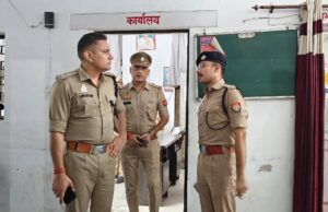 कोतवाली नगर का पुलिस अधीक्षक ने किया औचक निरीक्षण, पुलिस महकमे में मचा हड़कंप